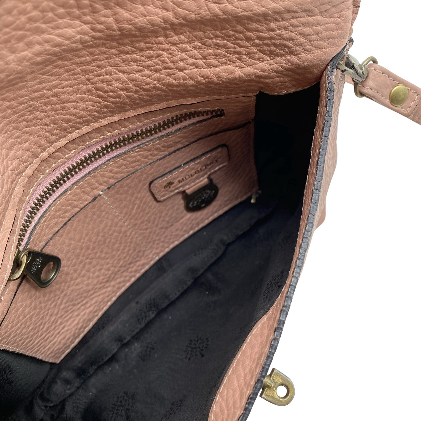 Unisex Mulberry - Shoulder bag, size Mini - Light pink (3)