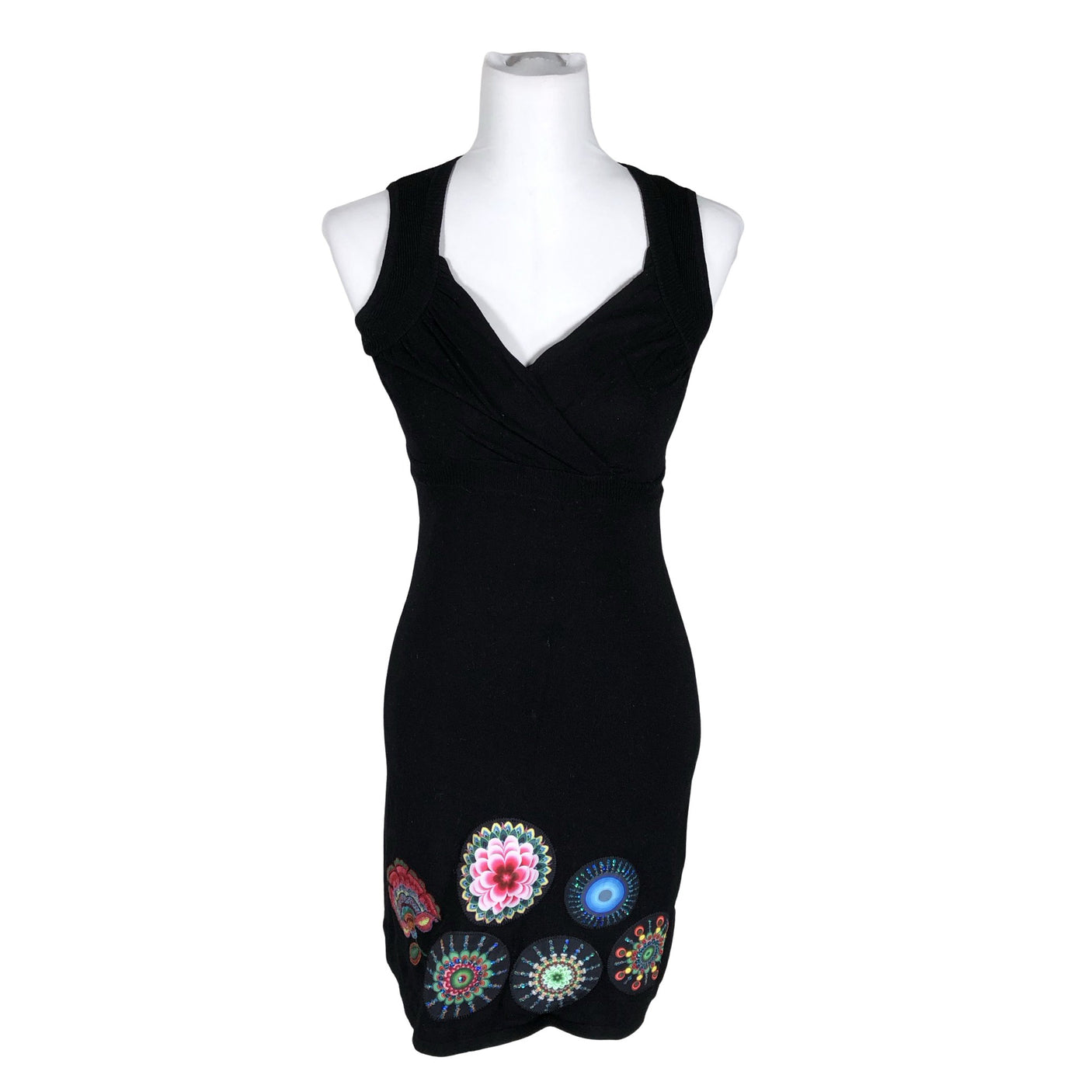 Unisex Desigual - Knit dress, size 36 - Black (1)