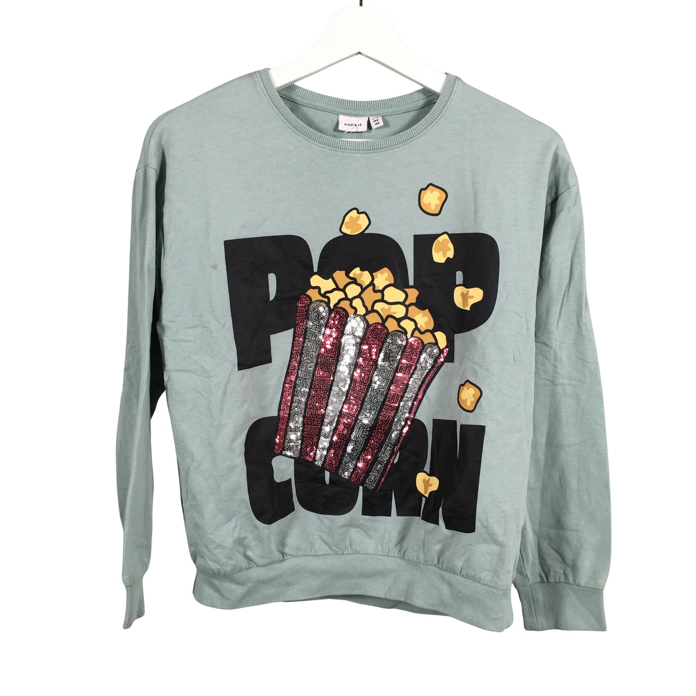 Unisex Name It - Sweatshirt, size 146 - 152 - Green (1)