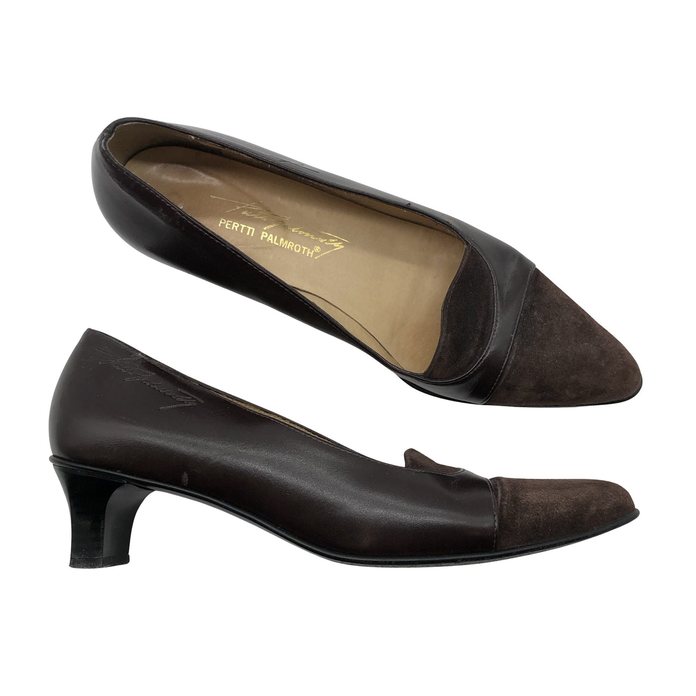 Unisex Pertti Palmroth - High heels, size 38 - Brown (1)