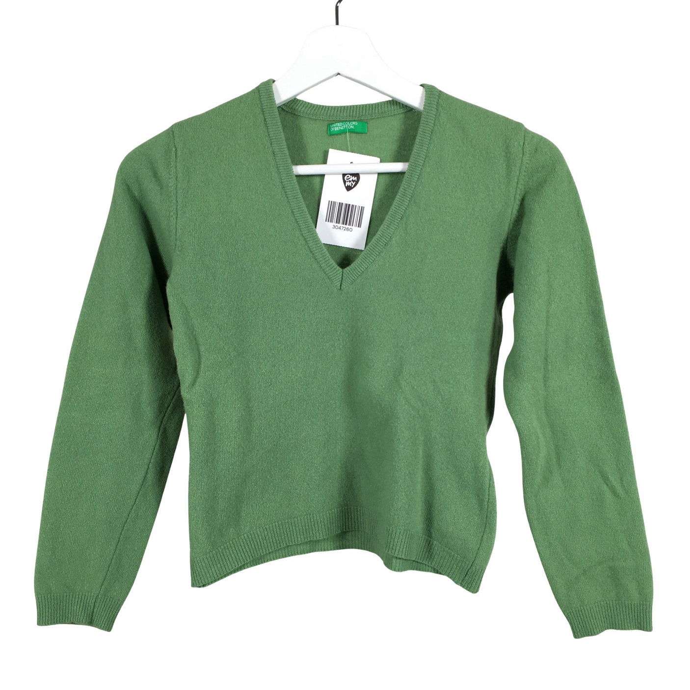 Unisex Benetton - Sweater, size 146 - 152 - Green (1)