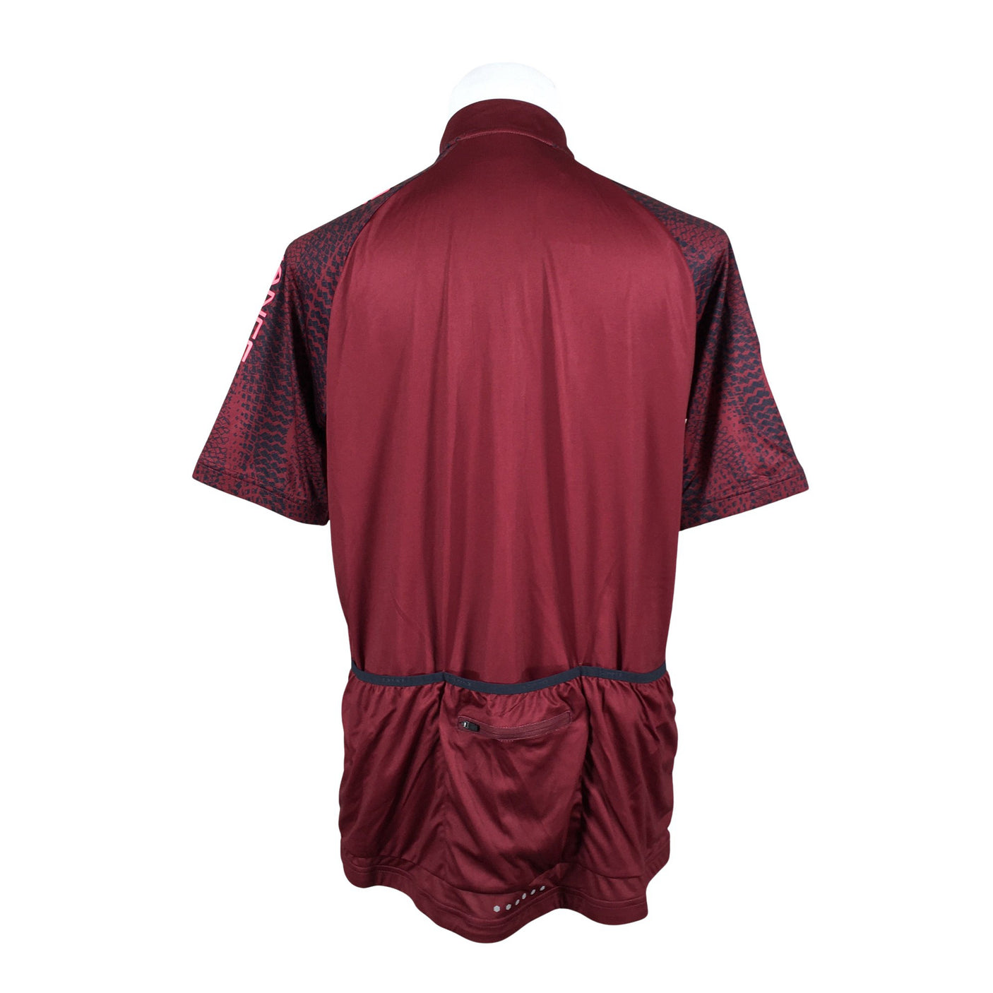 Unisex Endurance - Sports shirt, short sleeve, size S - Wine red (2)