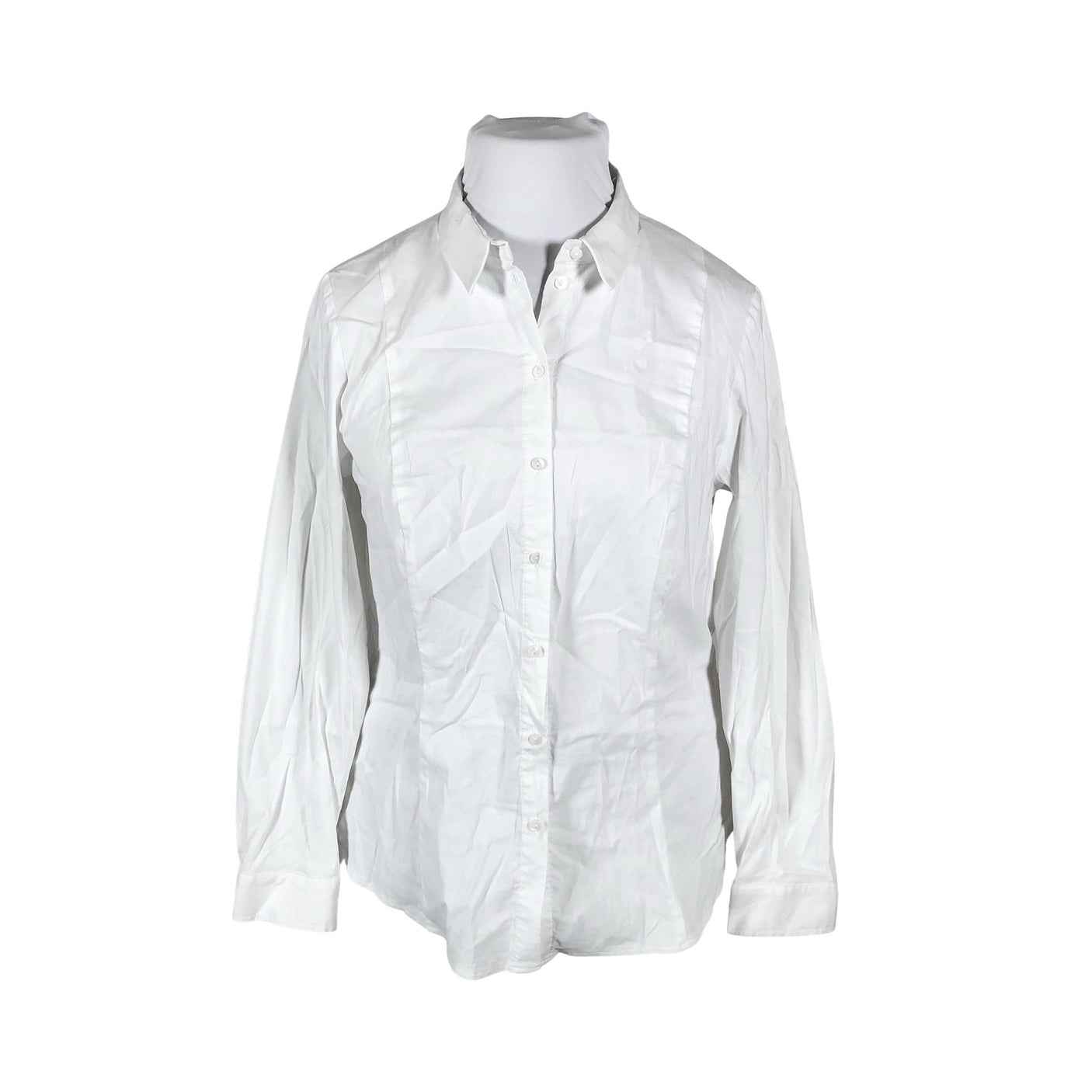 Unisex Voglia - Collared shirt, size 46 - White (1)