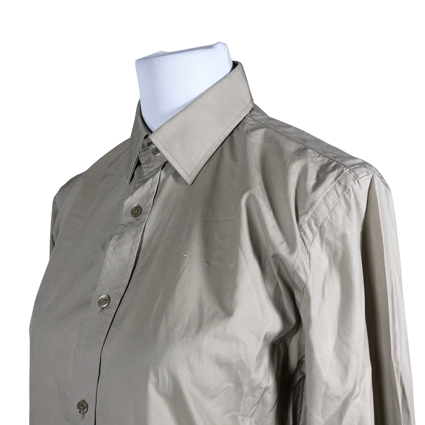 Unisex Burberry - Collared shirt, size 38 - Beige (2)
