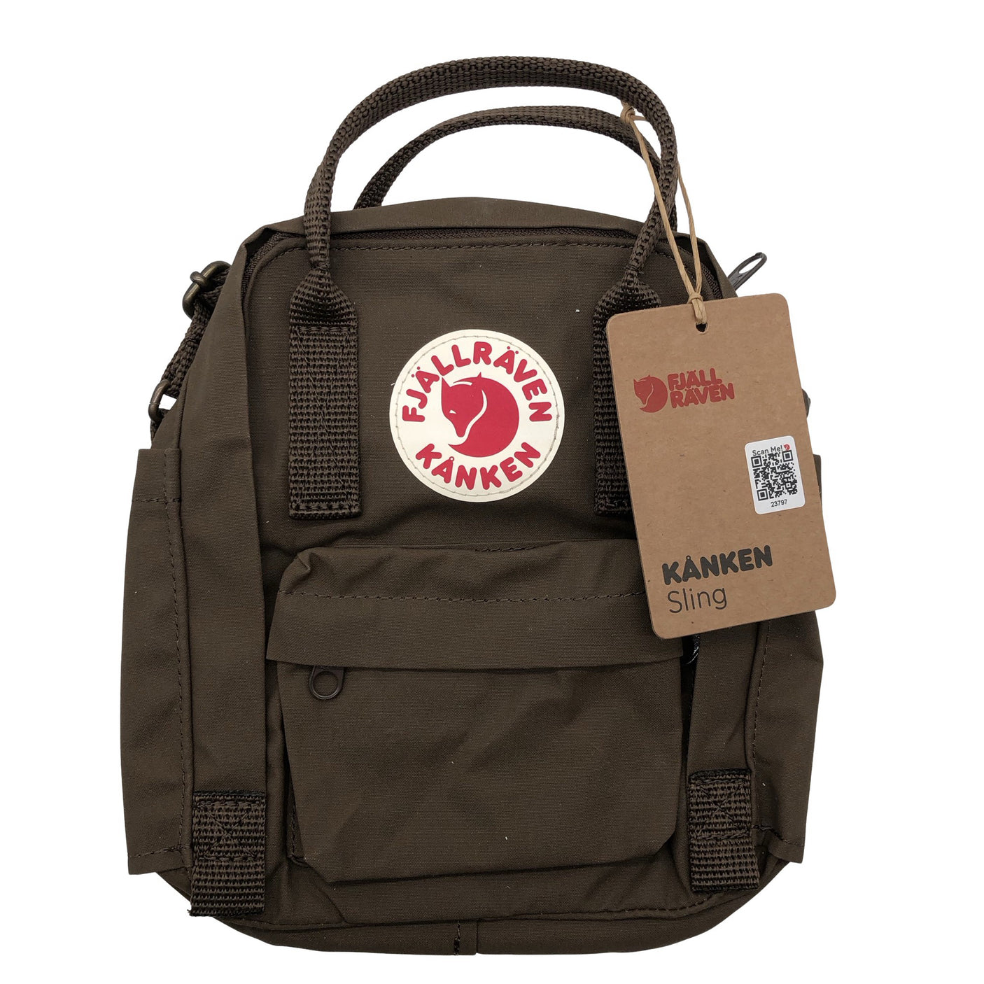 Unisex Fjällräven - Shoulder bag, size Mini - Brown (2)
