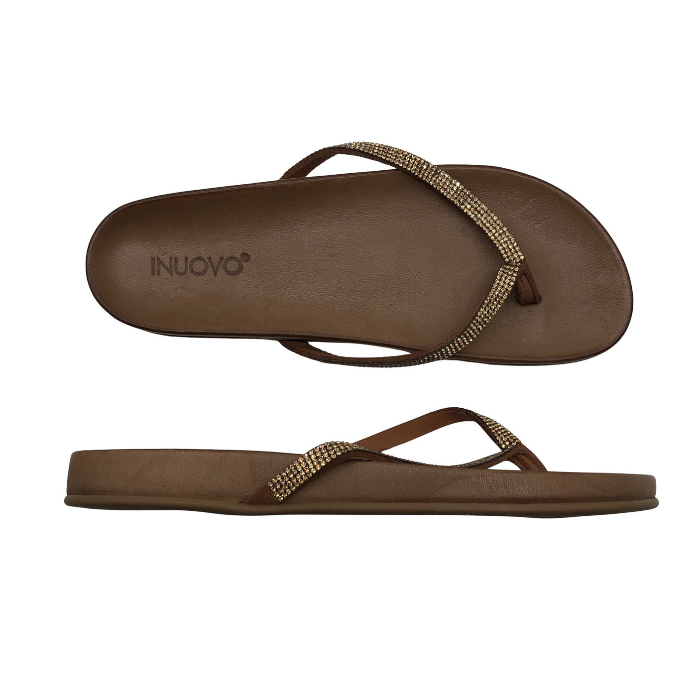 Unisex Inuovo - Sandals, size 38 - Brown (1)