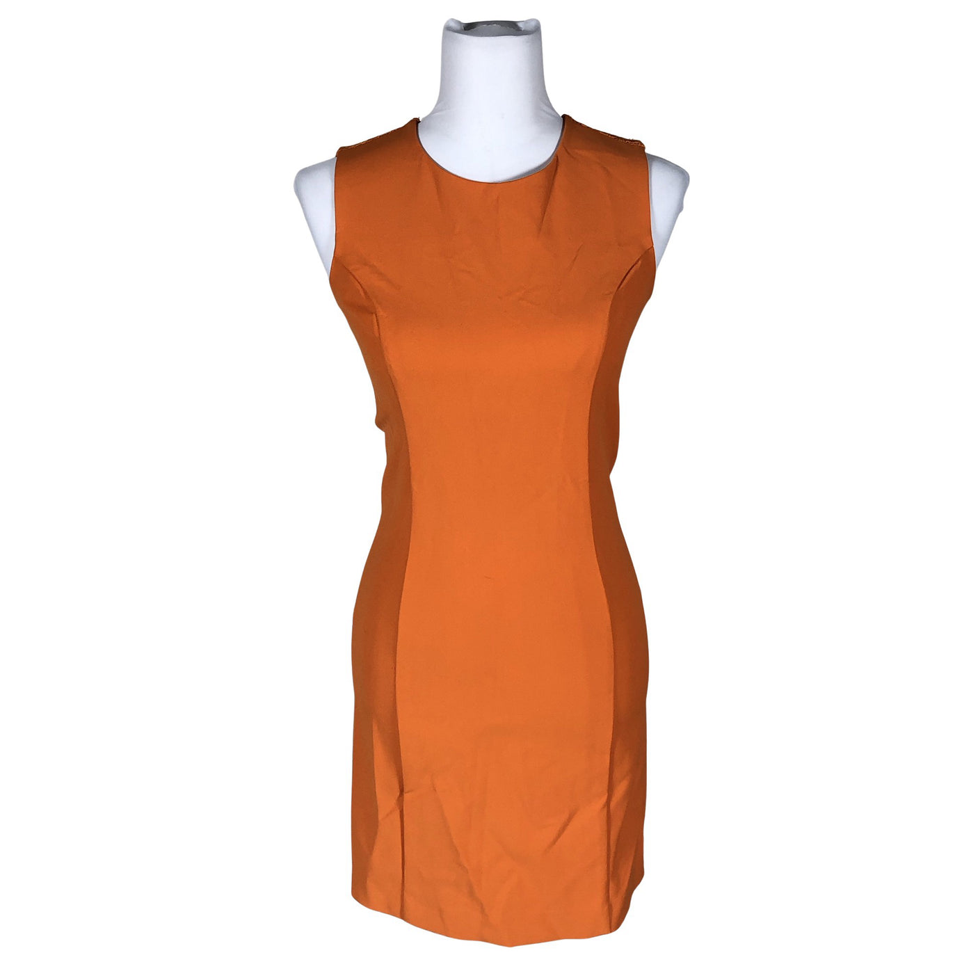 Unisex by Malene Birger - Sheath dress, size 34 - Orange (1)