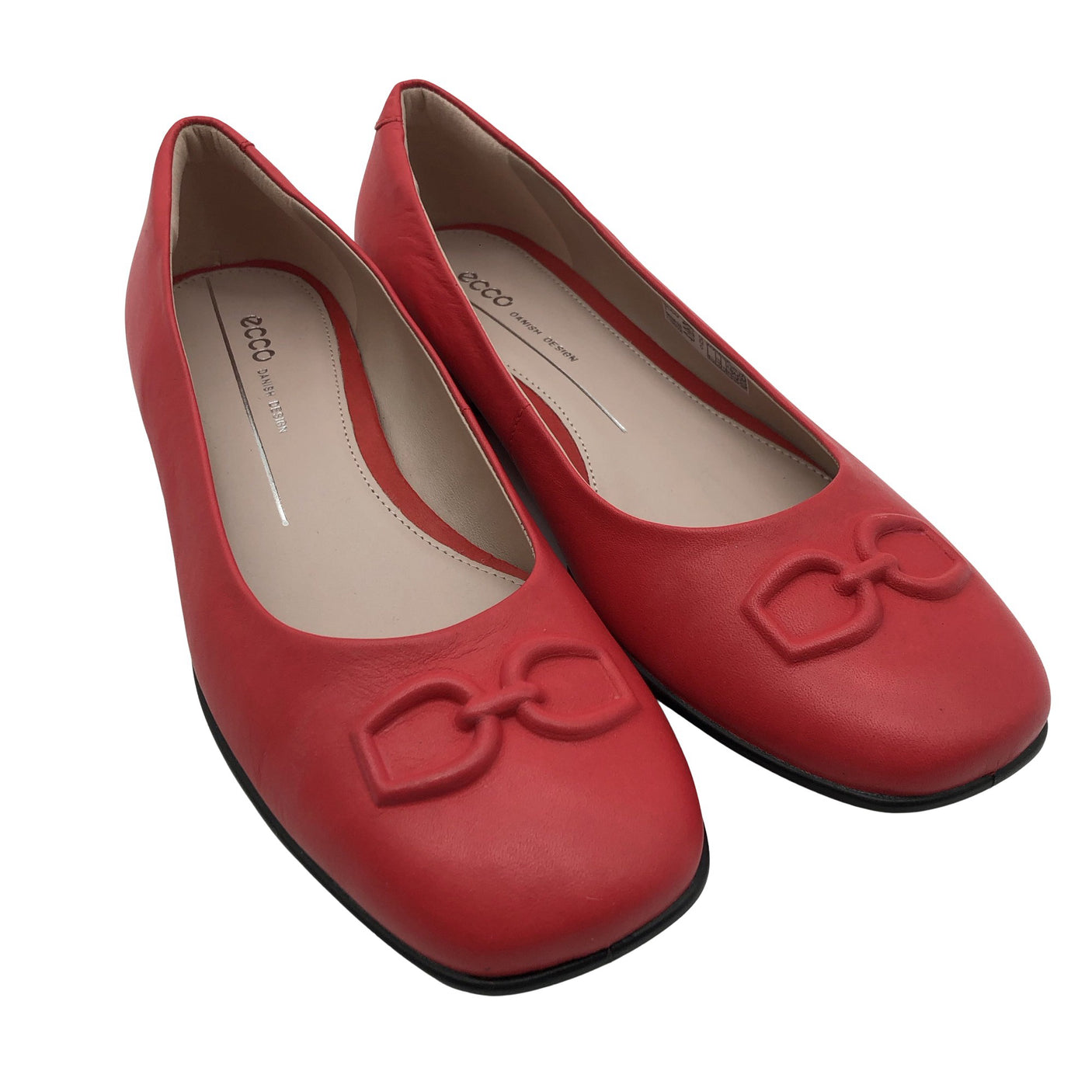 Unisex Ecco - Ballerinas, size 37 - Red (2)