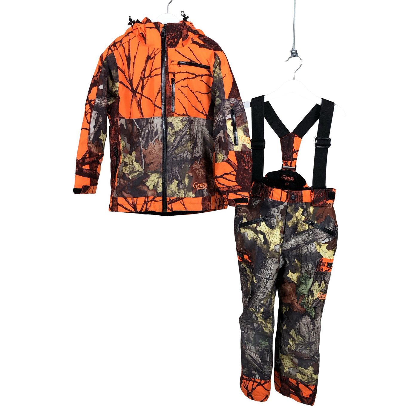 Unisex Genzo - Winter jacket, size 128 - 134 - Orange (1)