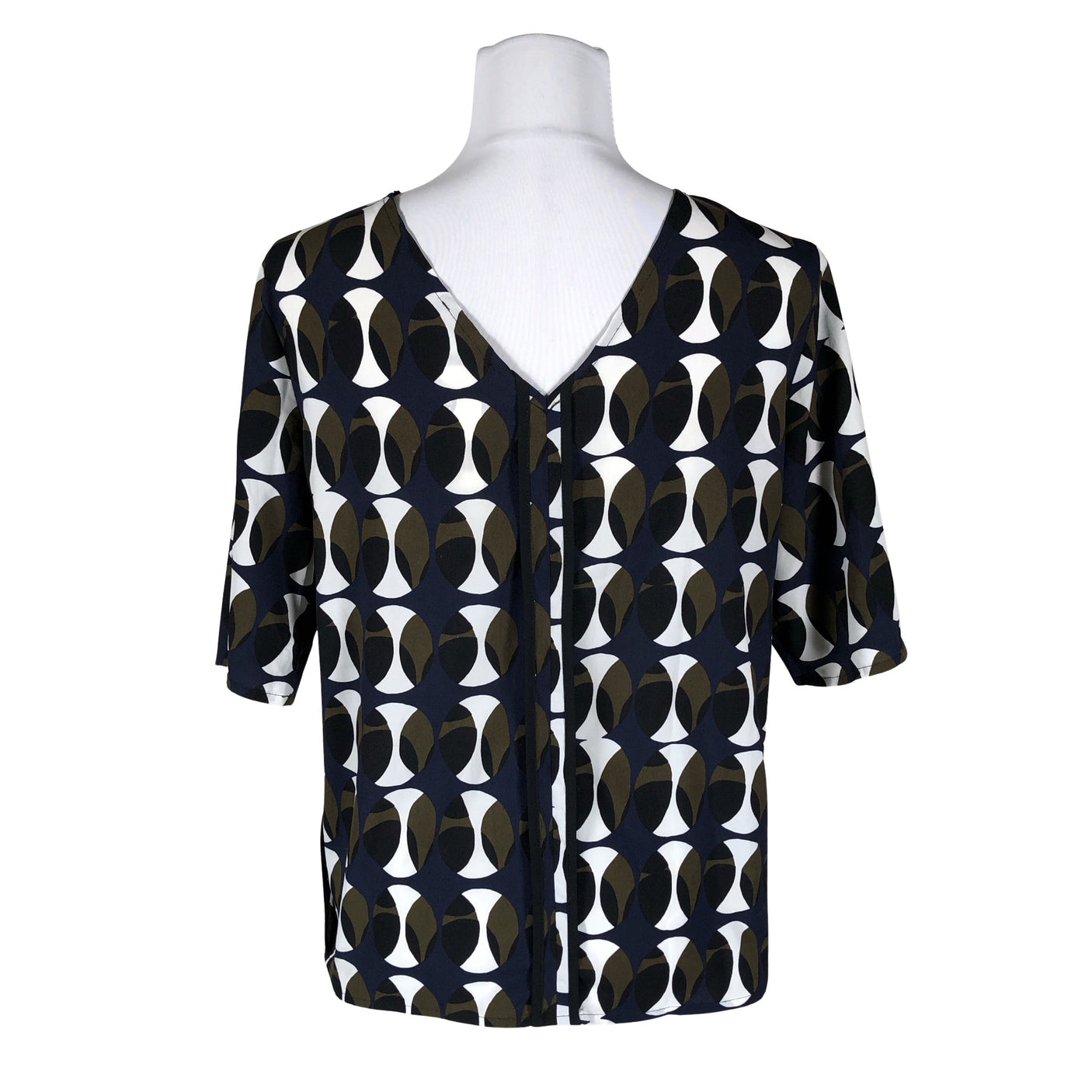 Unisex Sisley - Short-sleeved blouse, size 36 - Blue (2)