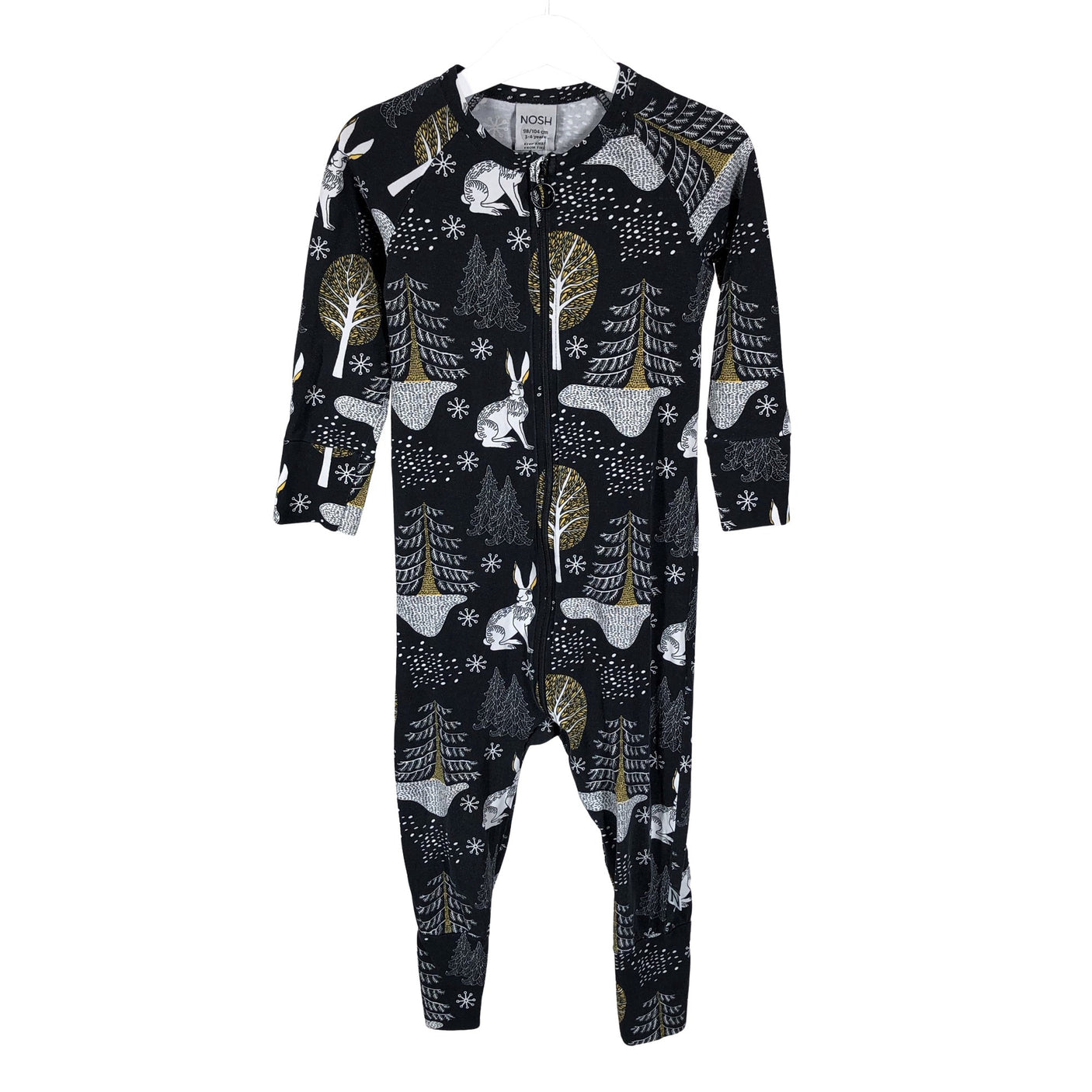 Unisex NOSH - Overalls, size 98 - 104 - Black (1)