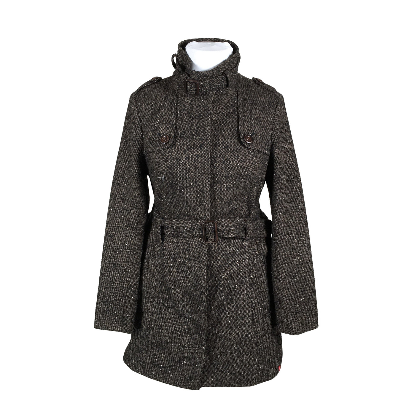 Unisex Esprit - Wool coat, size 42 - Brown (1)