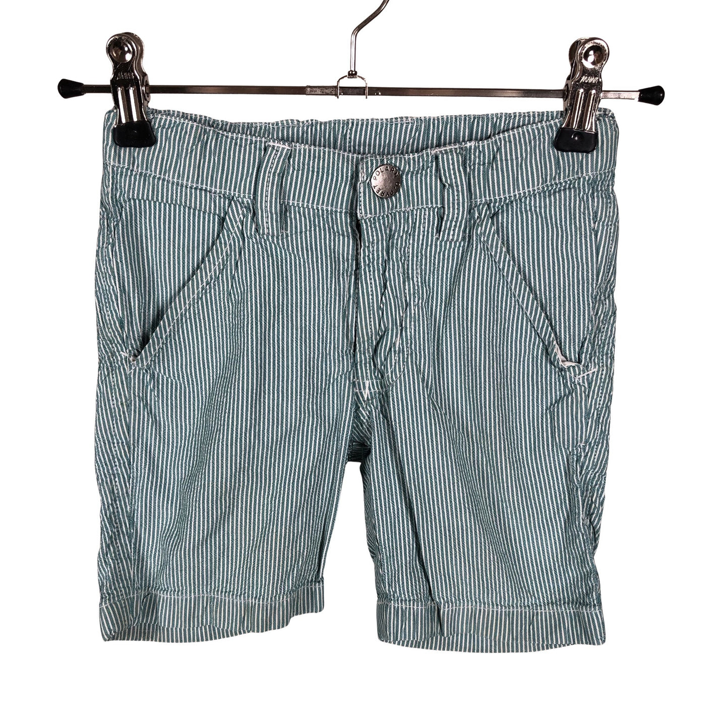 Unisex Polarn O. Pyret - Shorts, size 92 - 98 - Green (1)