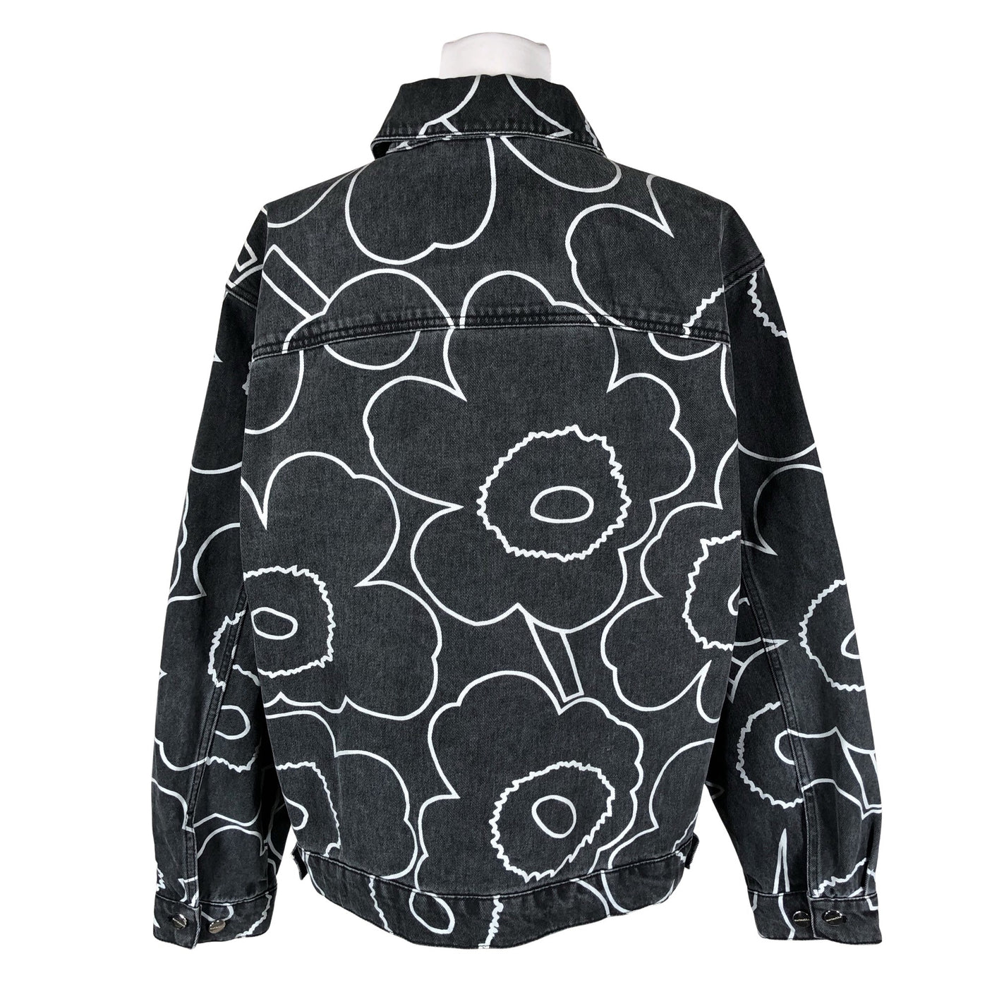 Unisex Marimekko - Denim jacket, size 40 - Gray (2)