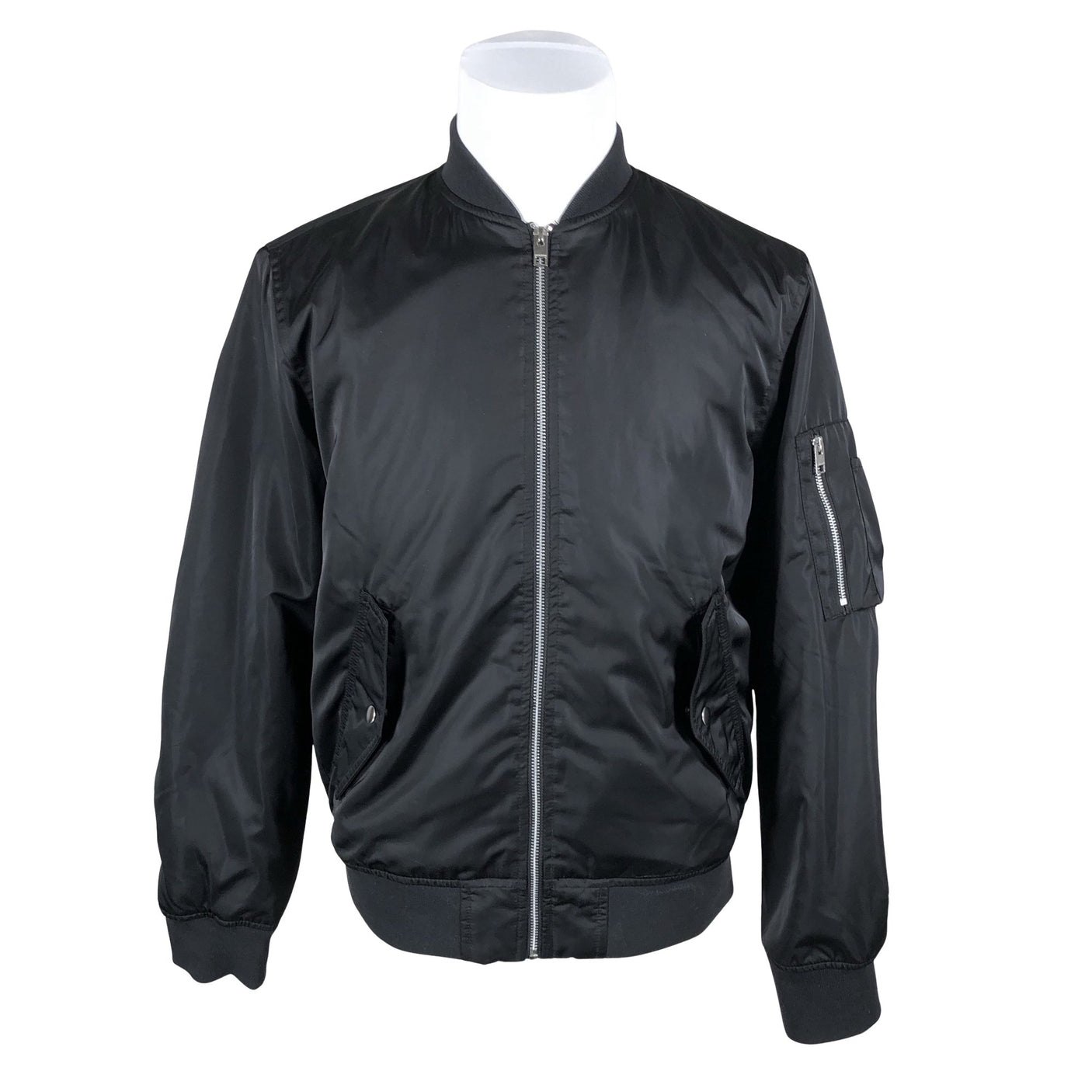 Unisex Jack & Jones - Lightly padded jacket, size M - Black (1)