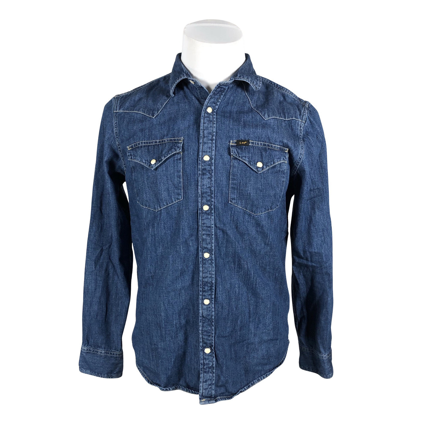 Unisex Lee - Denim shirt, size M - Blue (1)