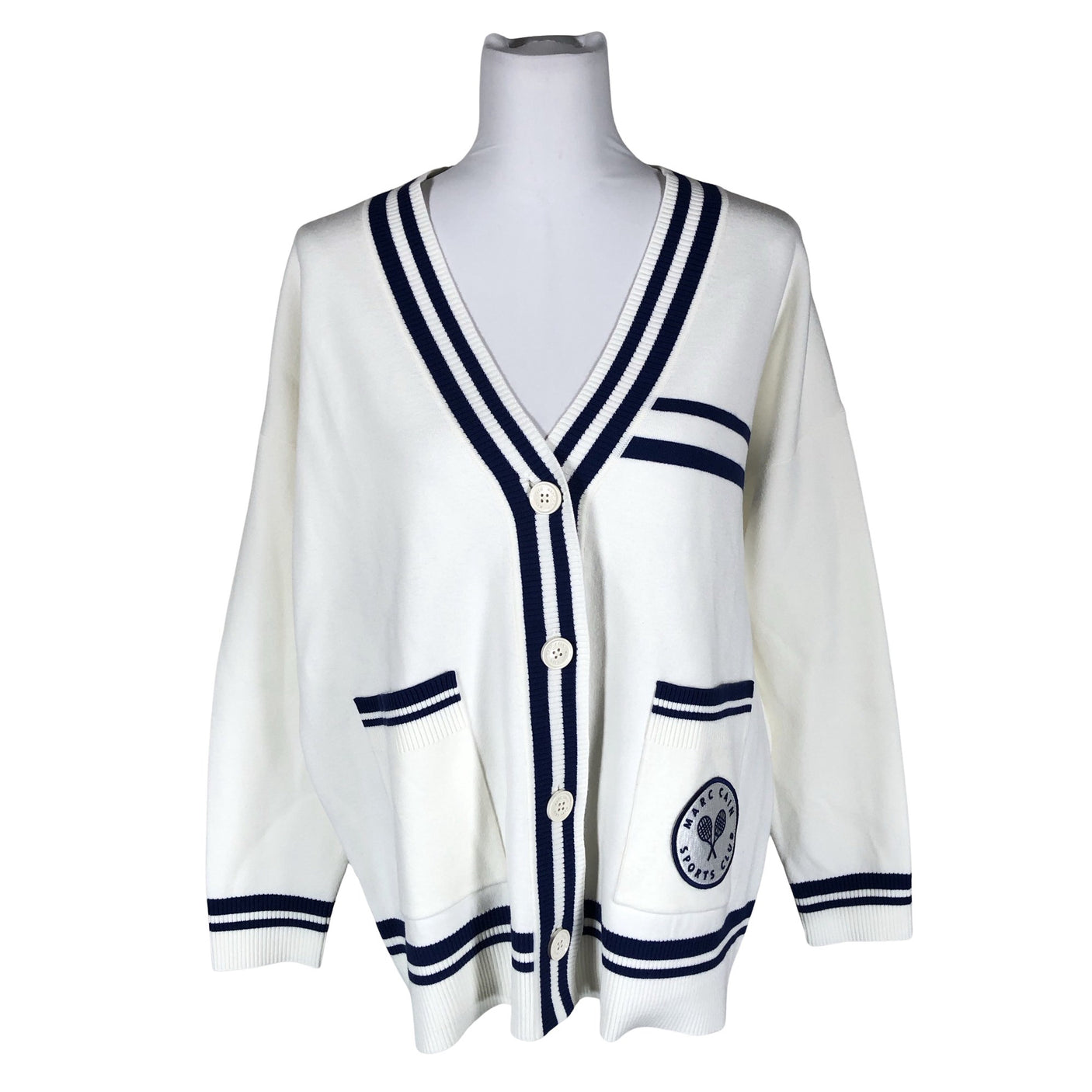 Unisex Marc Cain - Cardigan, size 40 - White (1)