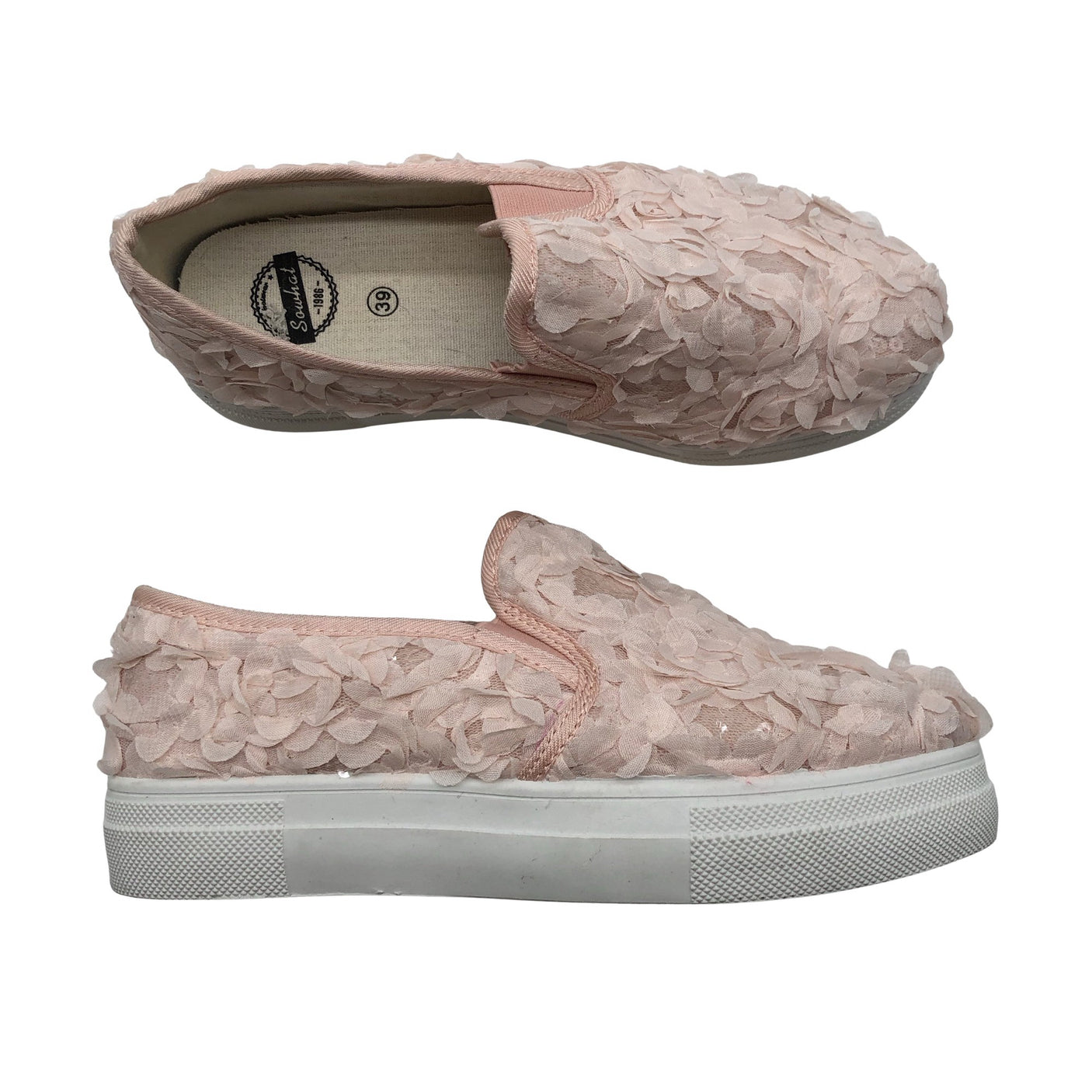 Unisex SoWhat - Loafers, size 39 - Light pink (1)