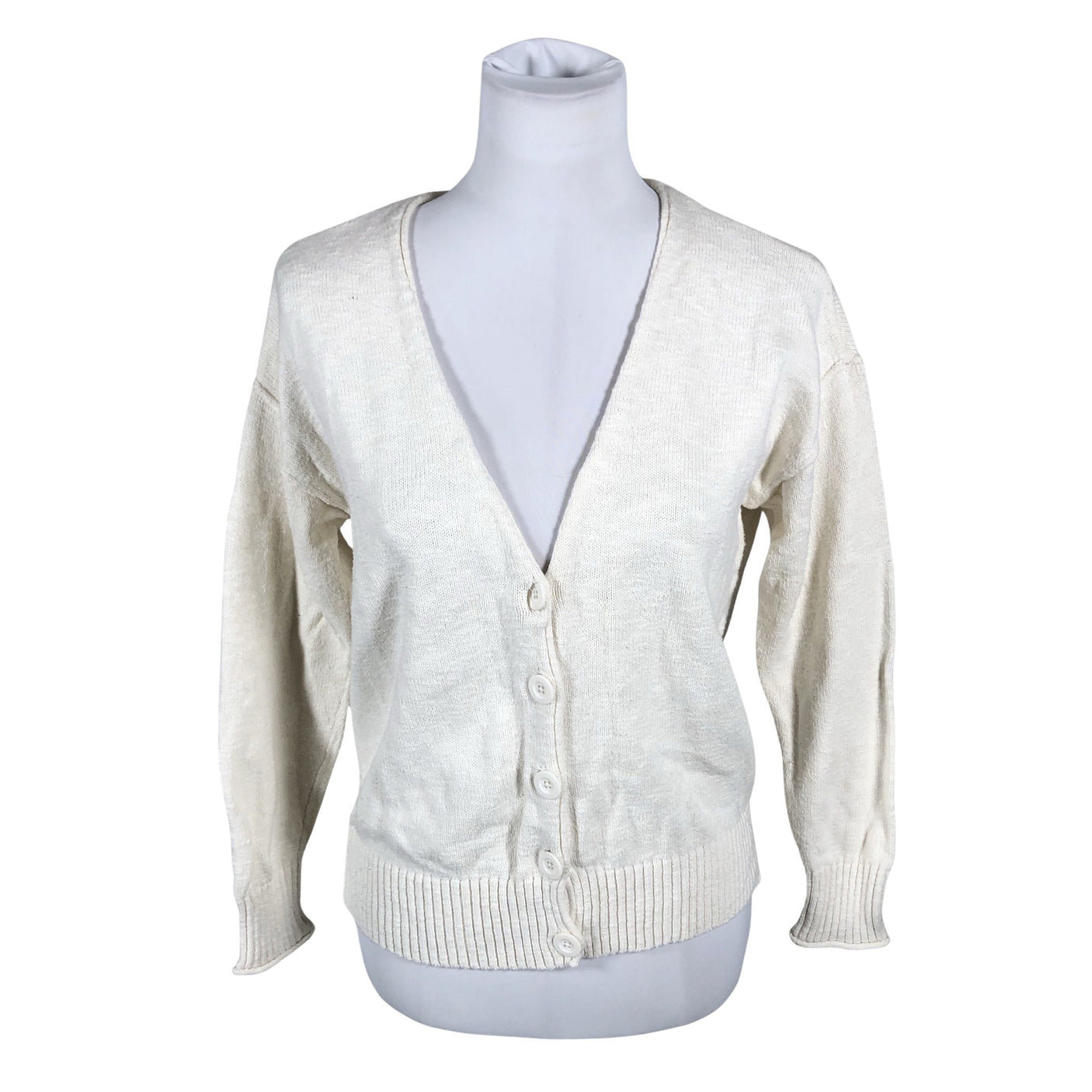 Unisex EDC by Esprit - Cardigan, size 34 - Natural white (1)