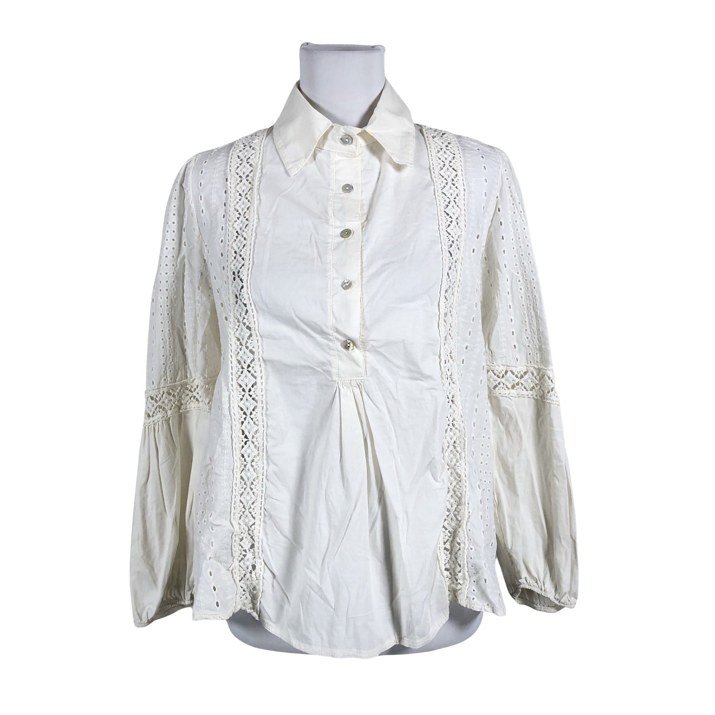 Unisex Bohemiana - Blouse, size 38 - Natural white (1)
