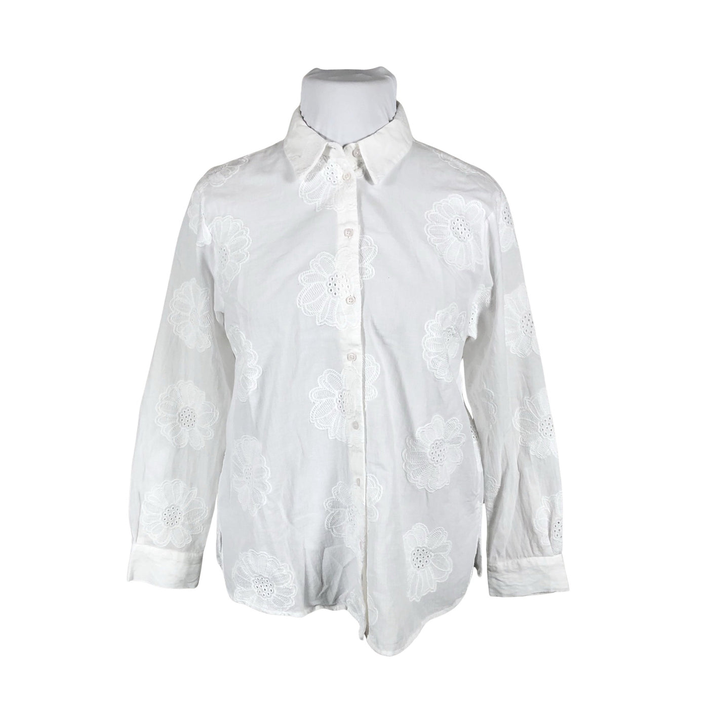 Unisex More&More - Blouse, size 46 - White (1)