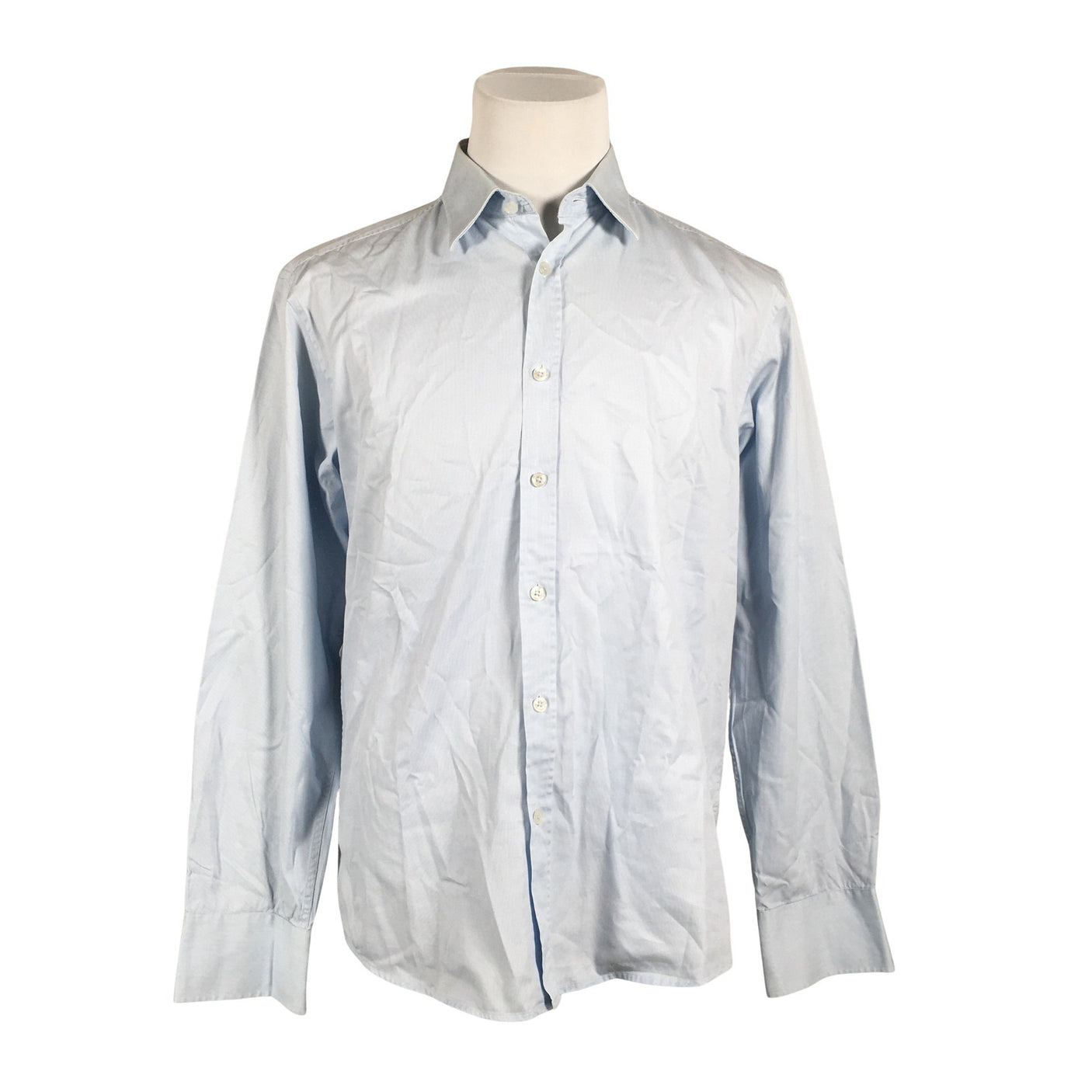 Unisex Selected - Collared shirt, size XL - Light blue (1)
