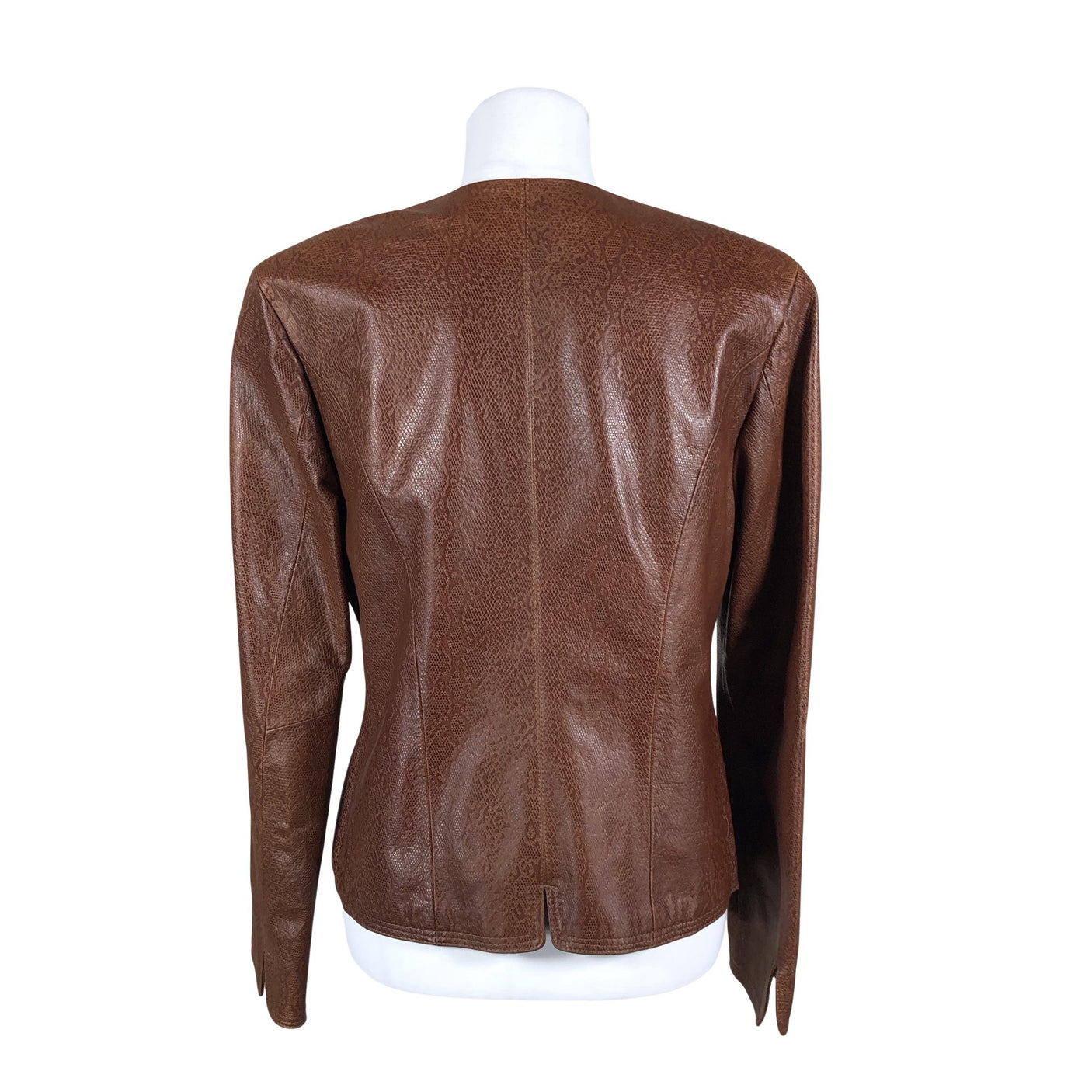 Unisex Friitala - Leather jacket, size 40 - Brown (3)