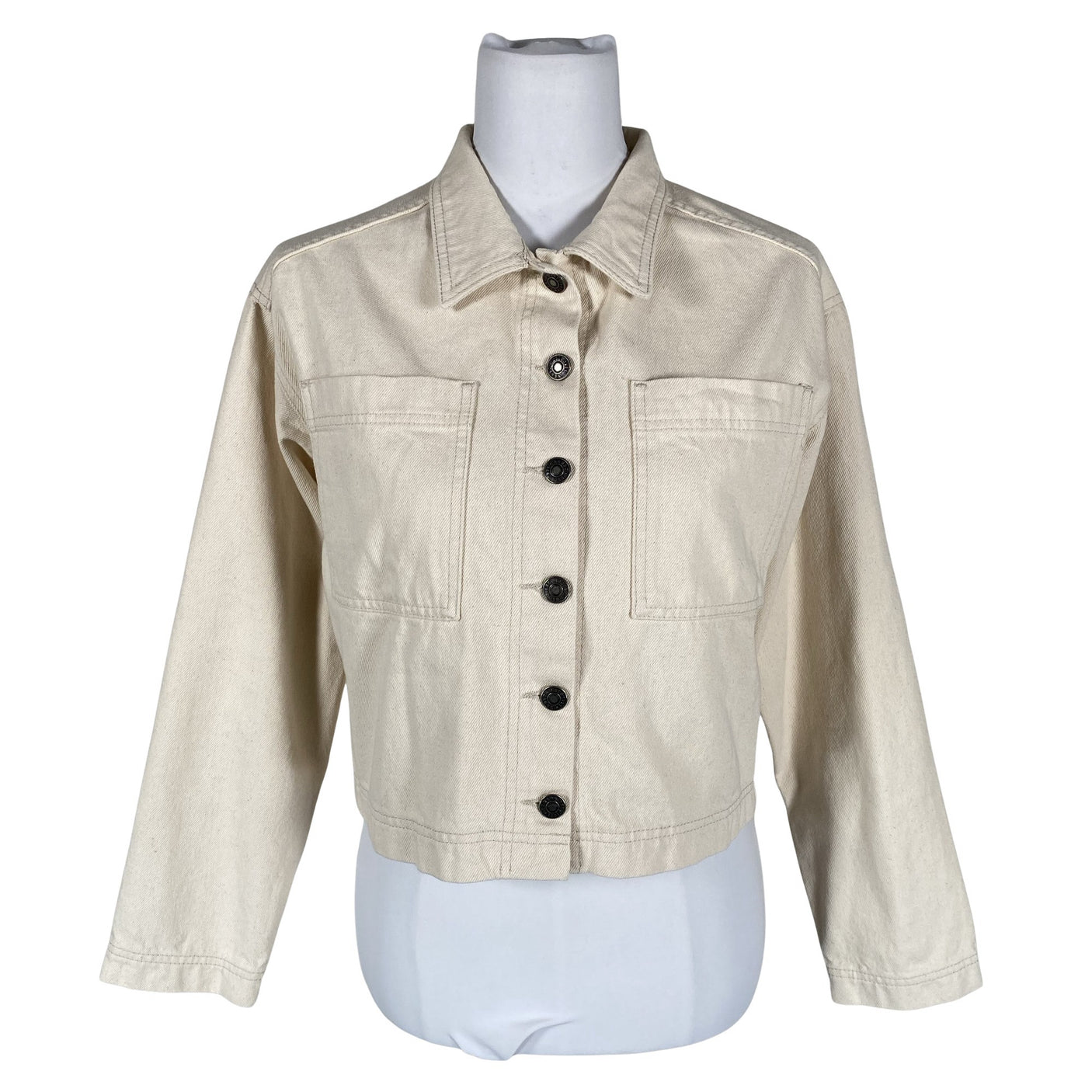 Unisex Nanso - Denim jacket, size 38 - Beige (1)