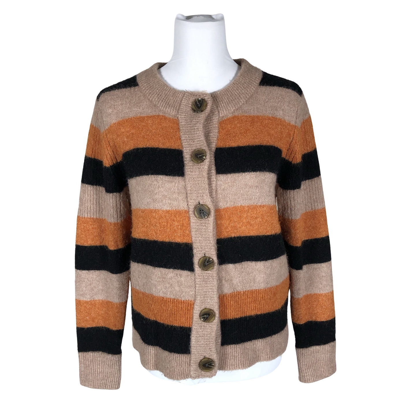 Unisex Selected - Cardigan, size 40 - Brown (1)