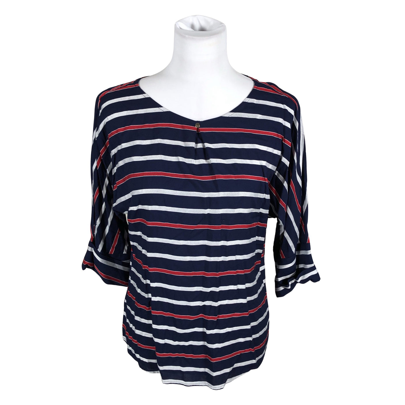 Unisex Esprit - Short-sleeved blouse, size 36 - Blue (1)