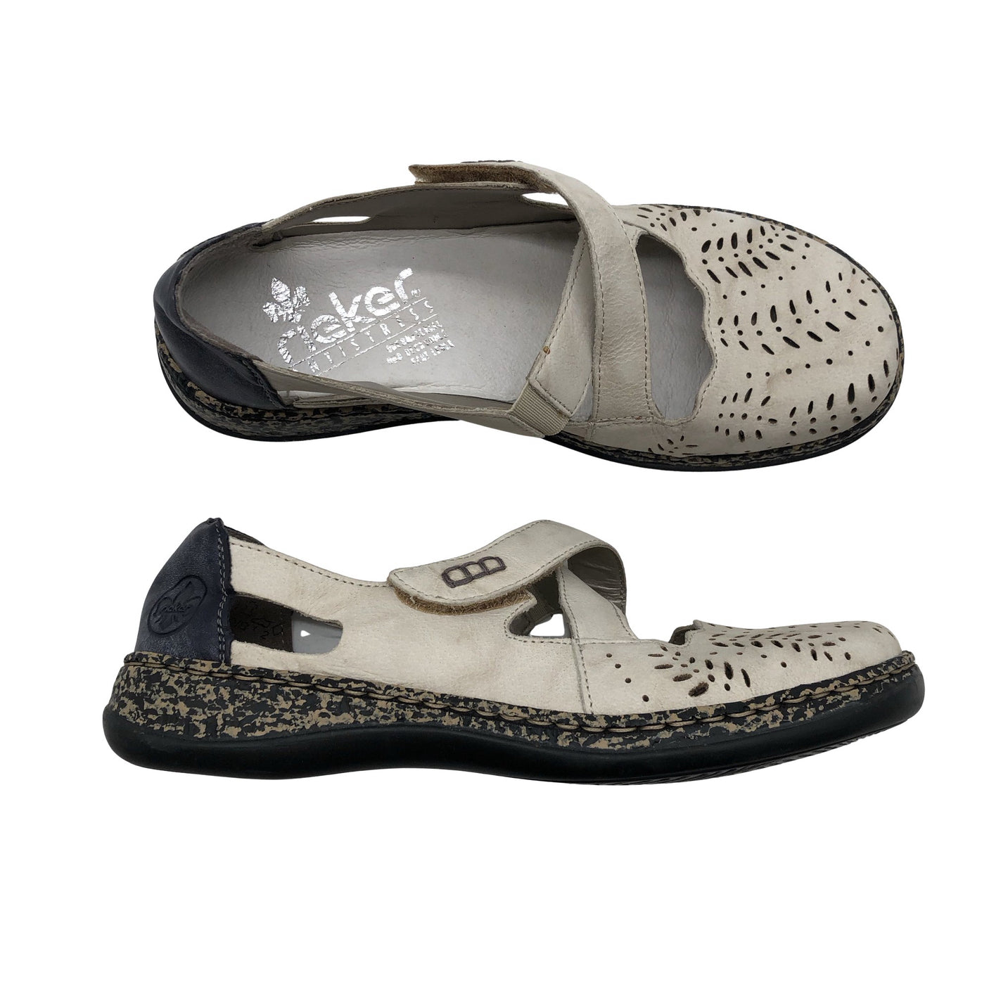 Unisex Rieker - Loafers, size 37 - Beige (1)