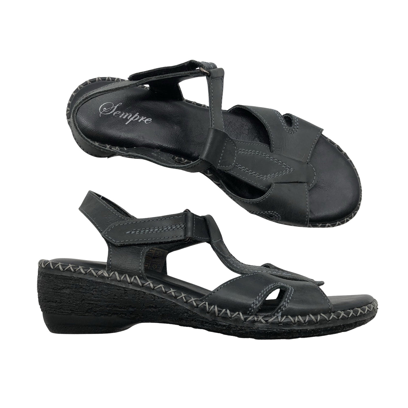 Unisex Sempre - Sandals, size 39 - Black (1)