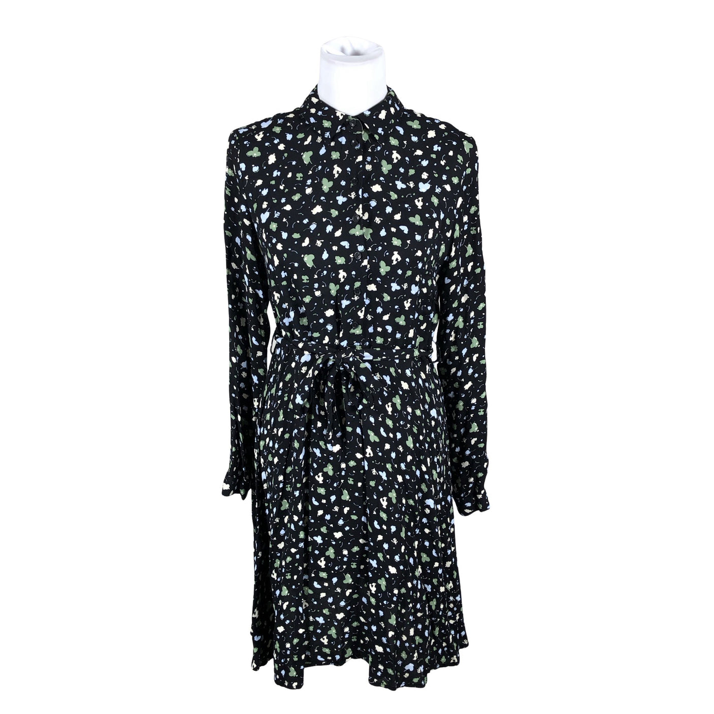 Unisex Selected - Schiffon dress, size 38 - Black (2)