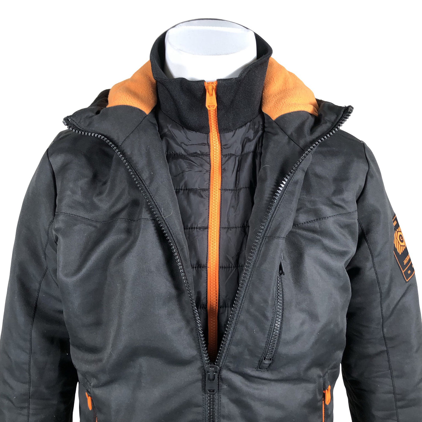 Unisex Jack & Jones - Winter jacket, size L - Black (4)