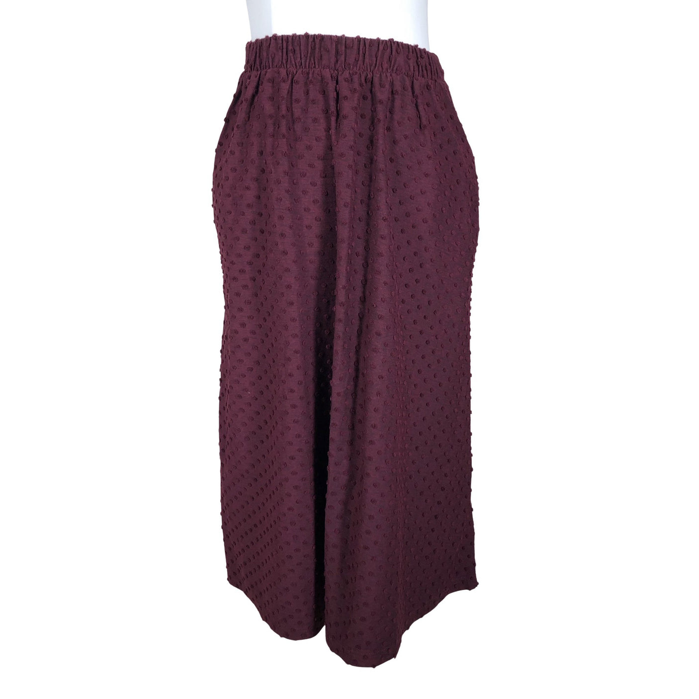 Unisex Aarrelabel - Tricot skirt, size 36 - Wine red (1)