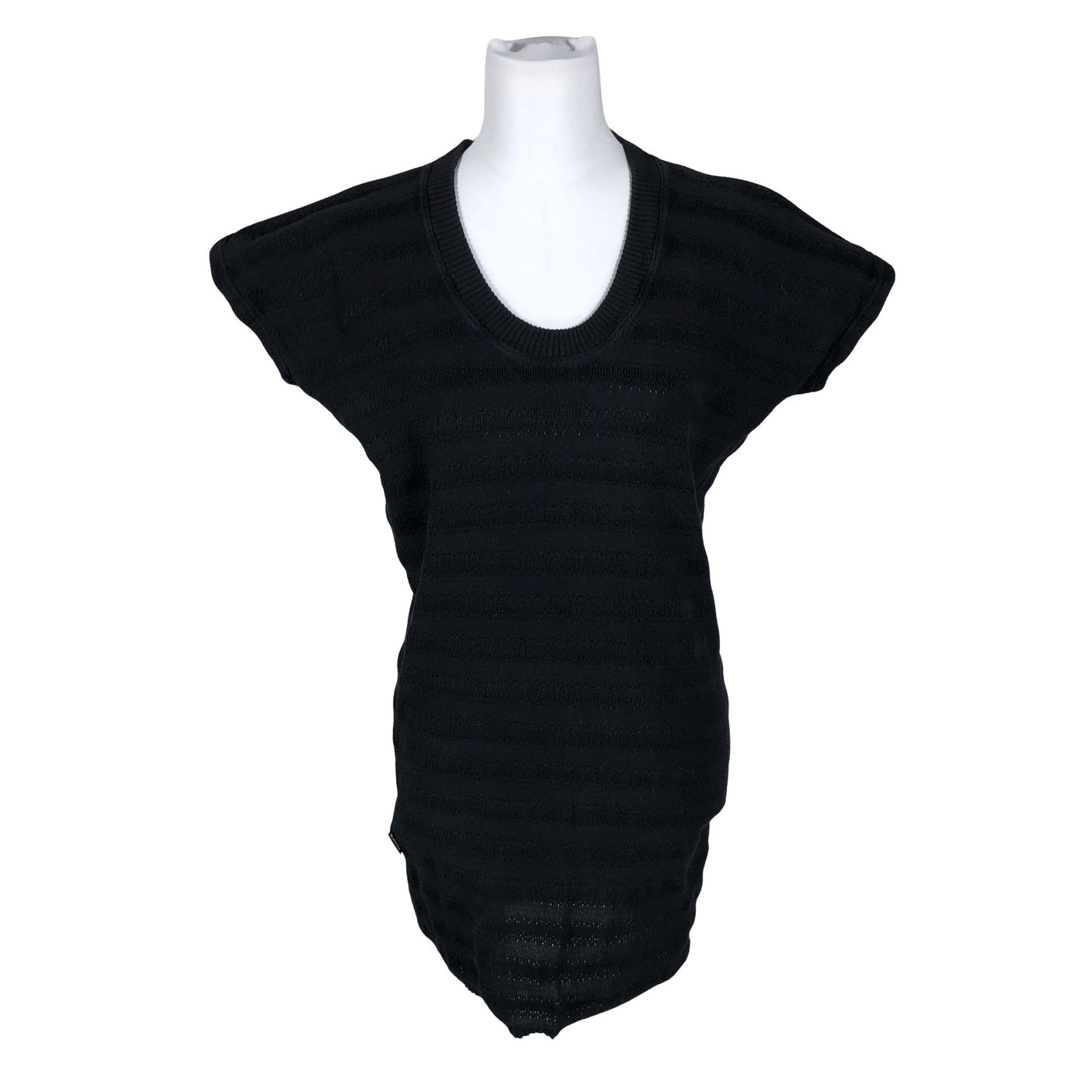 Unisex Kaino - Knit tunic, size 36 - Black (1)