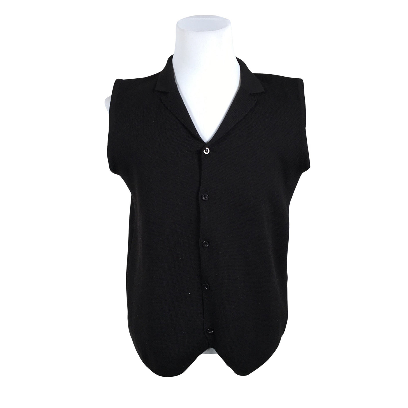 Unisex Rusty Neal - Knit vest, size M - Black (1)