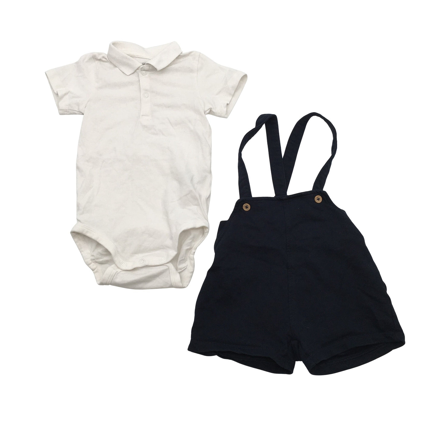 Unisex Lindex - Body, size 62 - 68 - White (1)