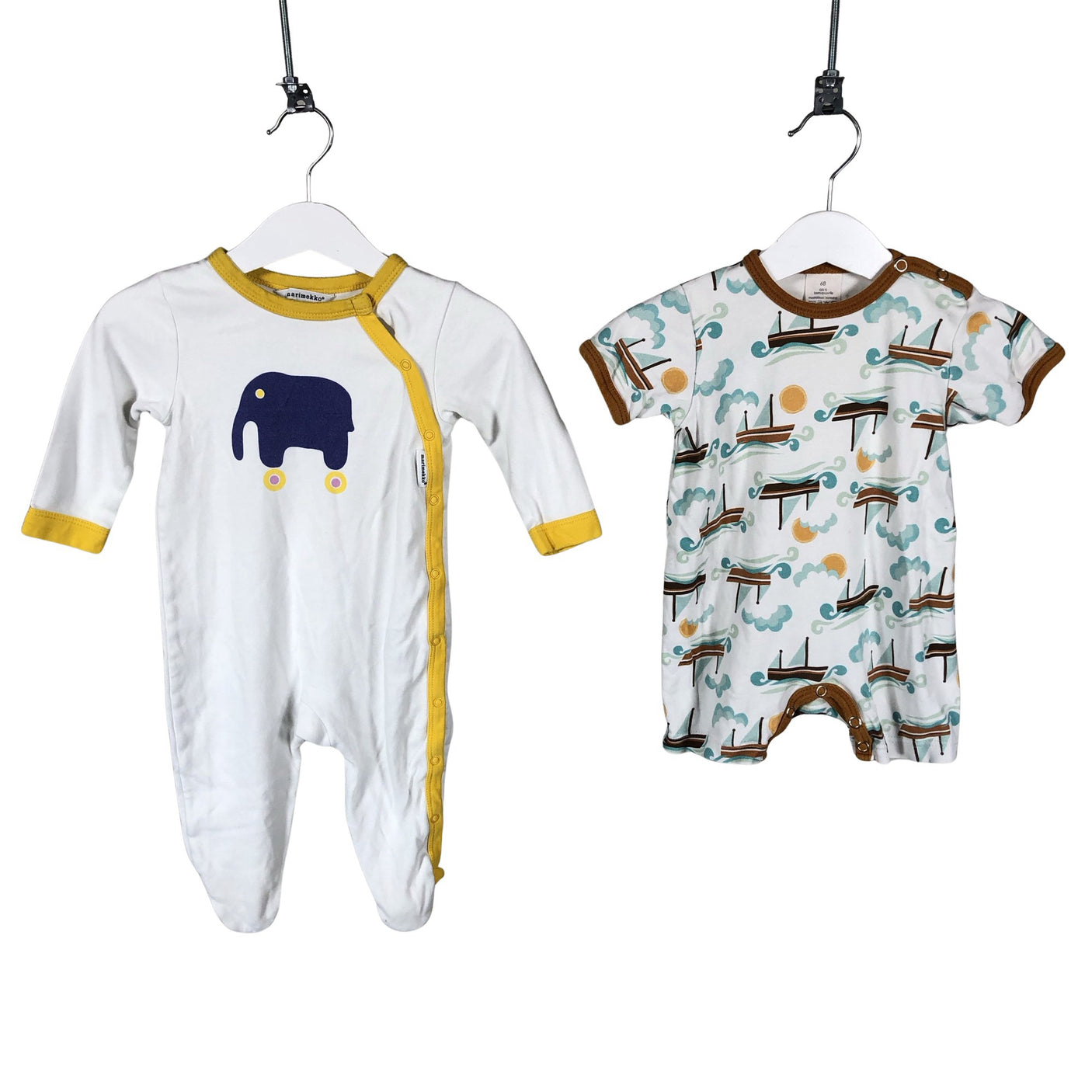 Unisex Marimekko - Romper, size 62 - 68 - White (1)