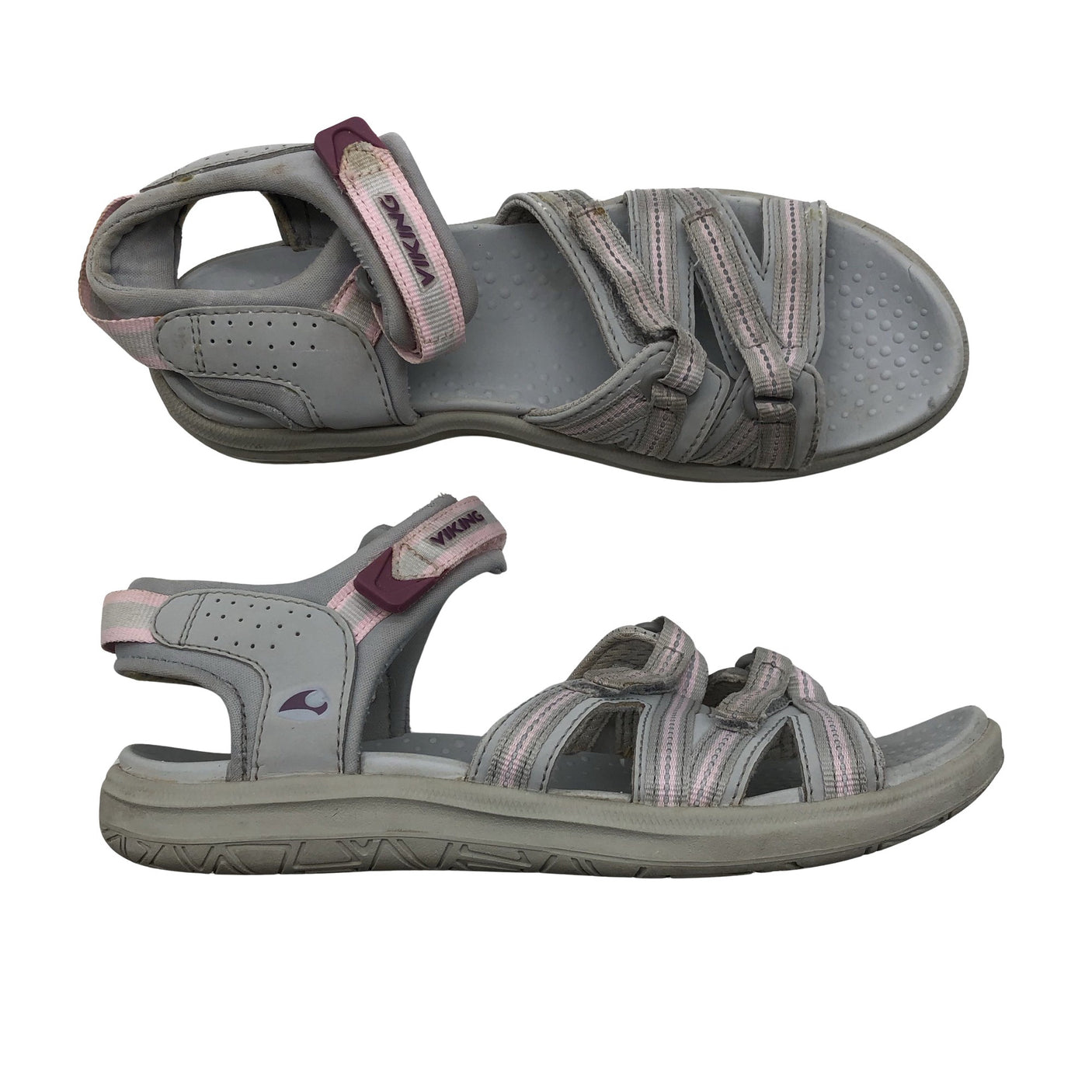Unisex Viking - Sandals, size 34 - Gray (1)