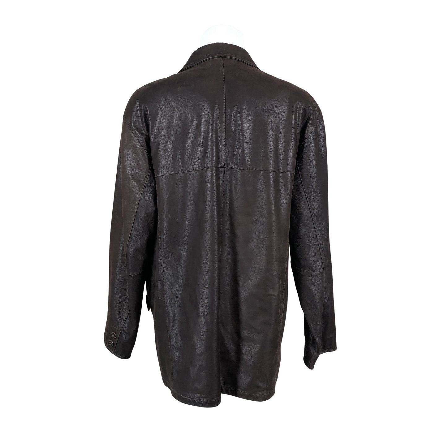 Unisex Big-L - Leather jacket, size XXXL - Brown (2)