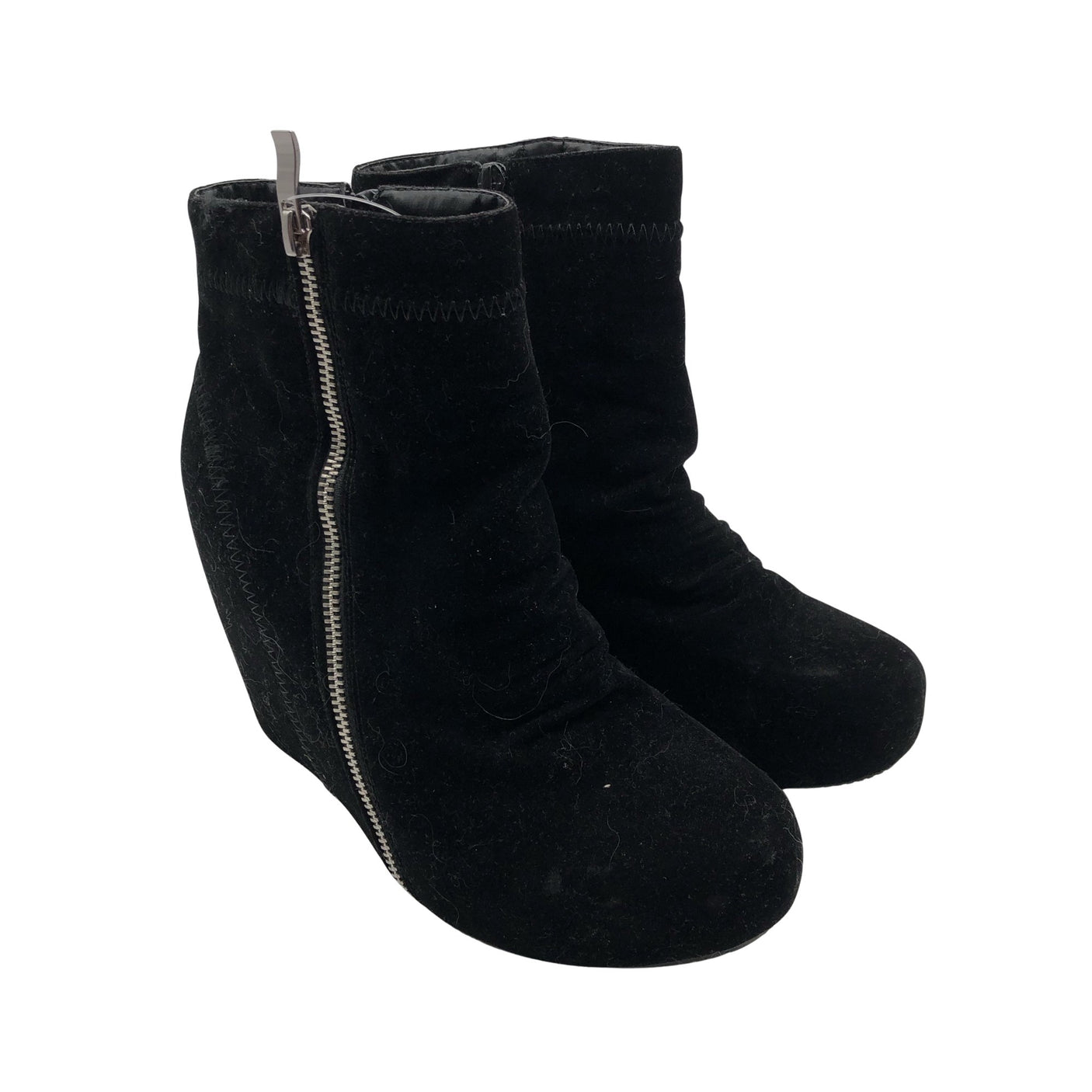 Unisex Quattro Piu - Wedge heel shoes, size 38 - Black (2)