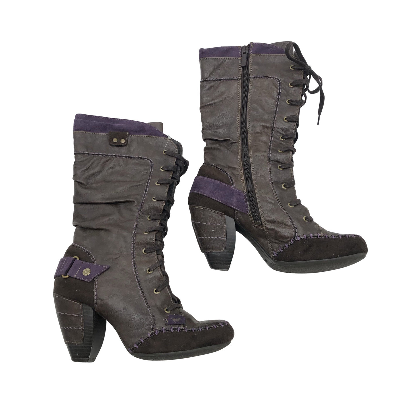 Unisex Mustang - Boots, size 38 - Brown (1)
