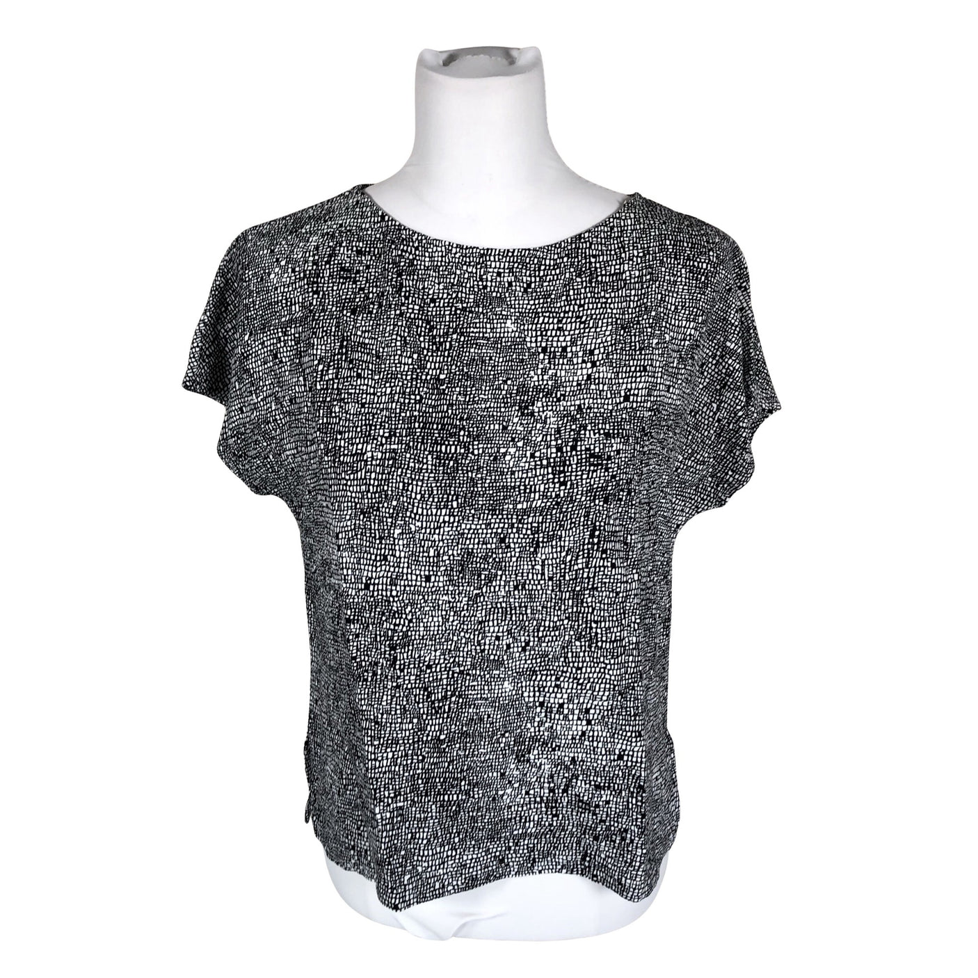 Unisex Marimekko - Short-sleeved blouse, size 36 - Black (1)