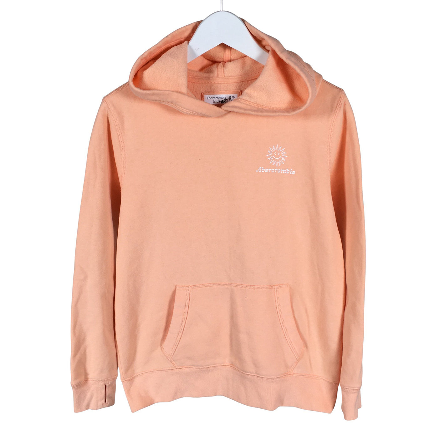 Unisex Abercrombie&Fitch - Hoodie, size 158 - 164 - Orange (1)