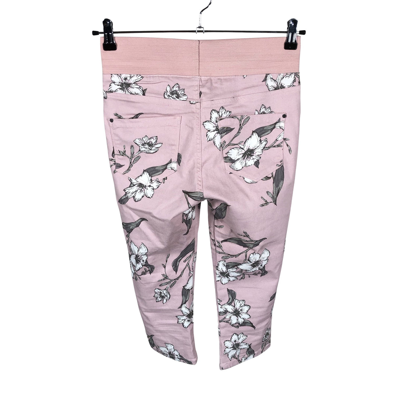 Unisex Free Quent - Capri pants, size 36 - Light pink (2)