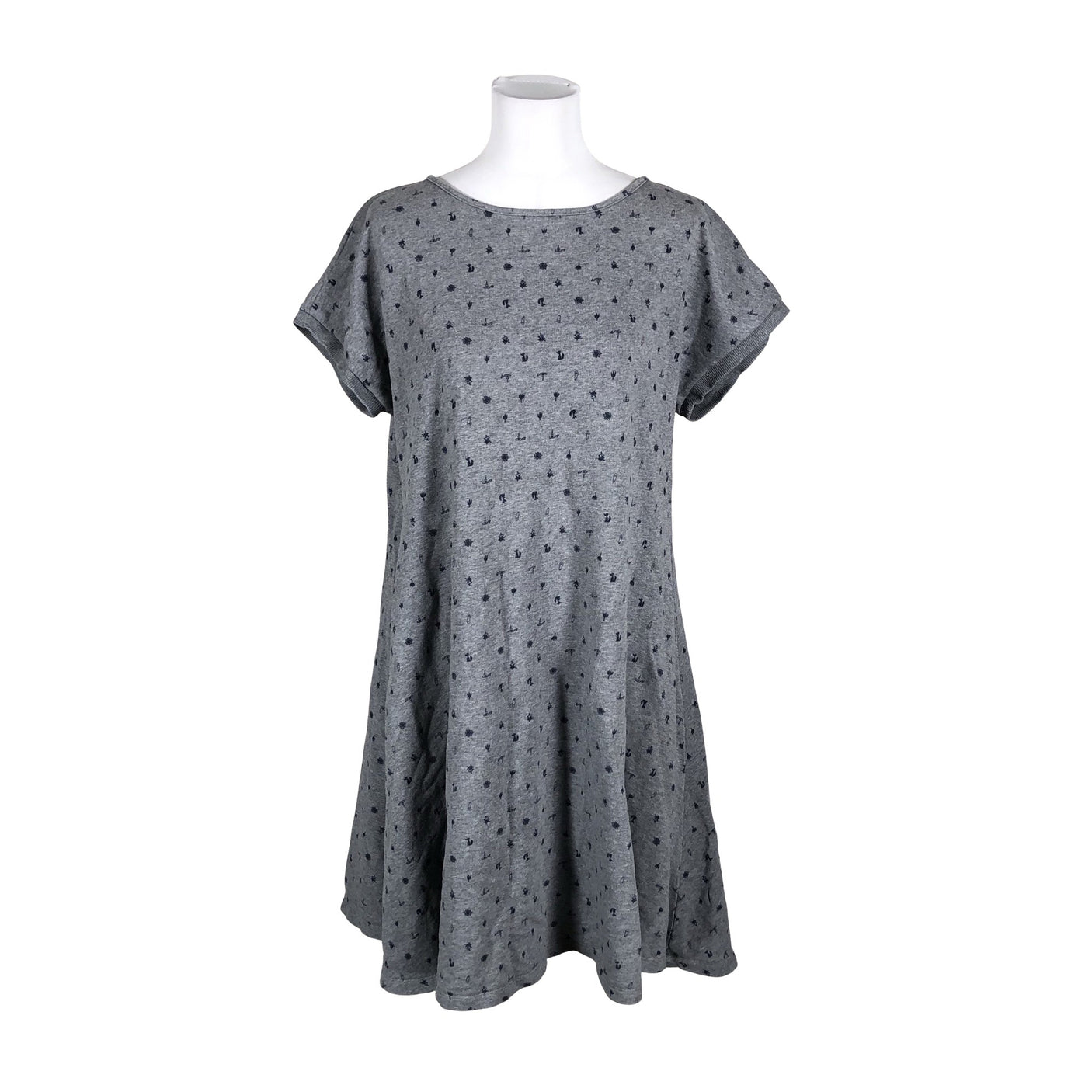 Unisex IVANAhelsinki - Sweatshirt dress, size 38 - Gray (1)