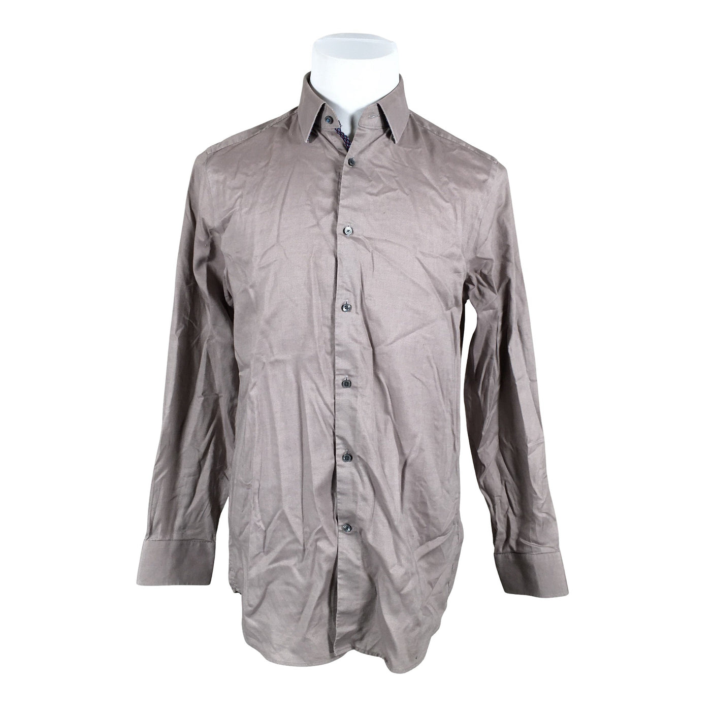 Unisex Next - Collared shirt, size L - Brown (1)