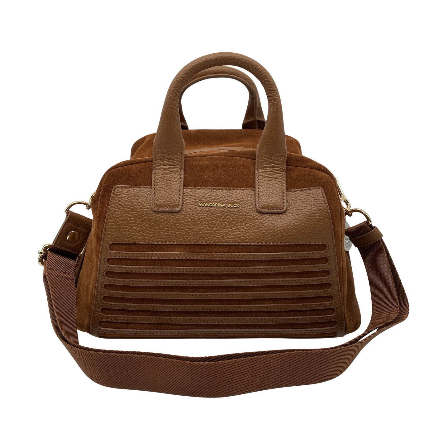 Unisex Mandarina Duck - Handbag, size Midi - Brown (1)