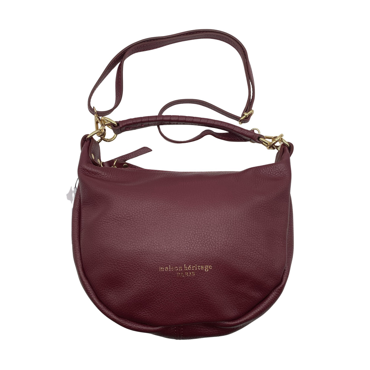 Unisex Maison Héritage - Handbag, size Mini - Wine red (1)